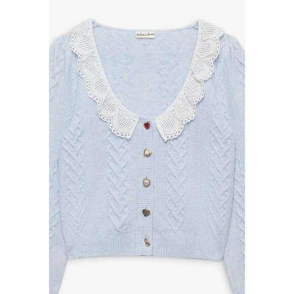 NWT Cupid Cable Knit Cardigan - Picture 8 of 10